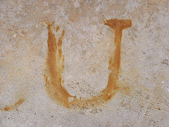 Letter U