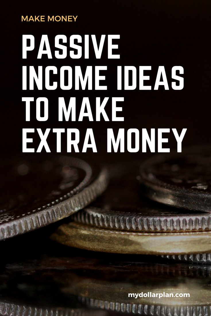 Make extra money! Seven passive income ideas to try out and earn extra money.