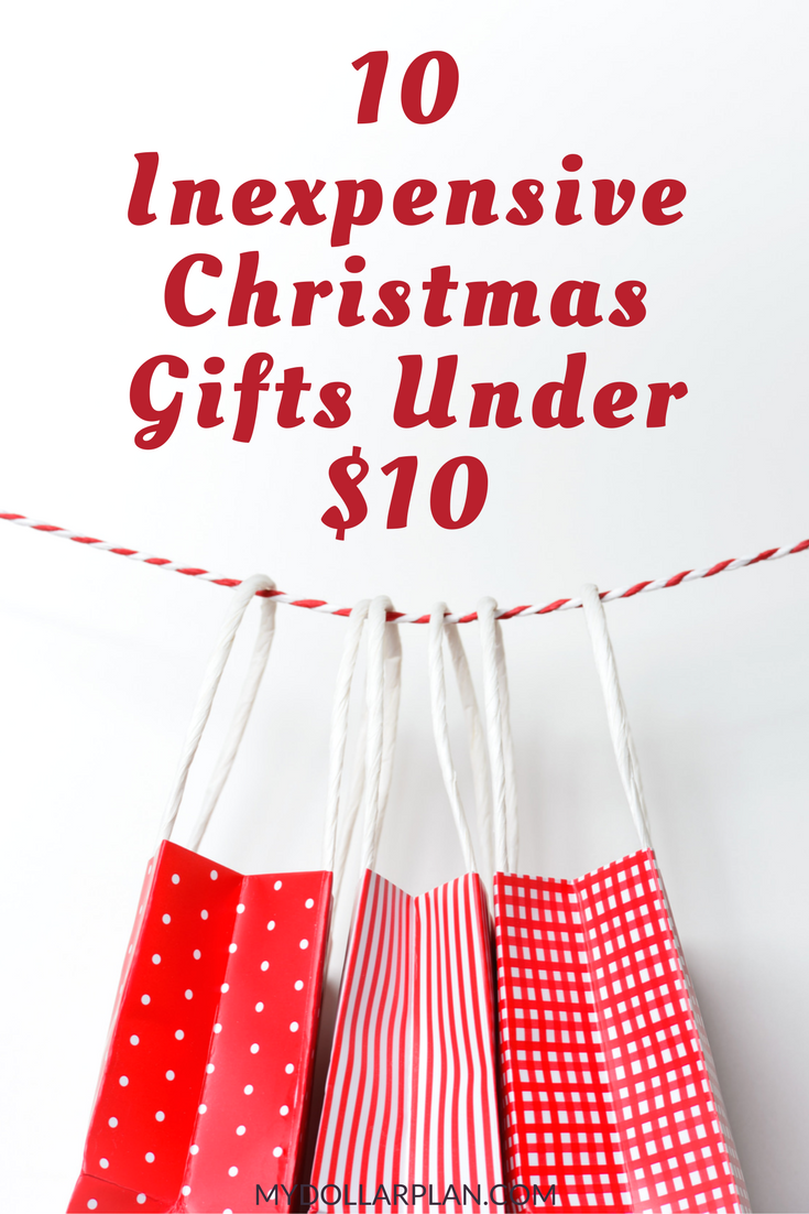 Inexpensive Christmas Gifts Under $10