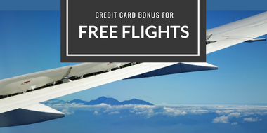 Free Flight Credit Card Bonus