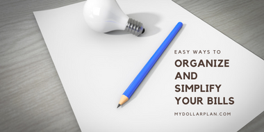 8 Easy Ways to Organize and Simplify Your Bills