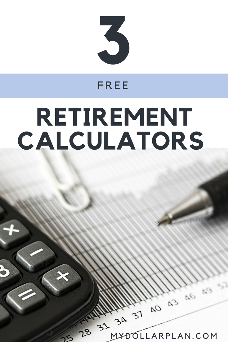 How are you doing on your retirement savings? Try these 3 great retirement calculators to help you get and stay on track.