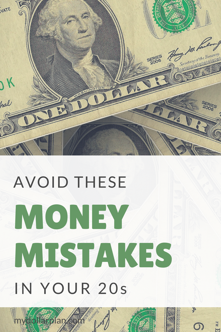 Don't make these mistakes! Check out these common money mistakes to avoid in your 20s.